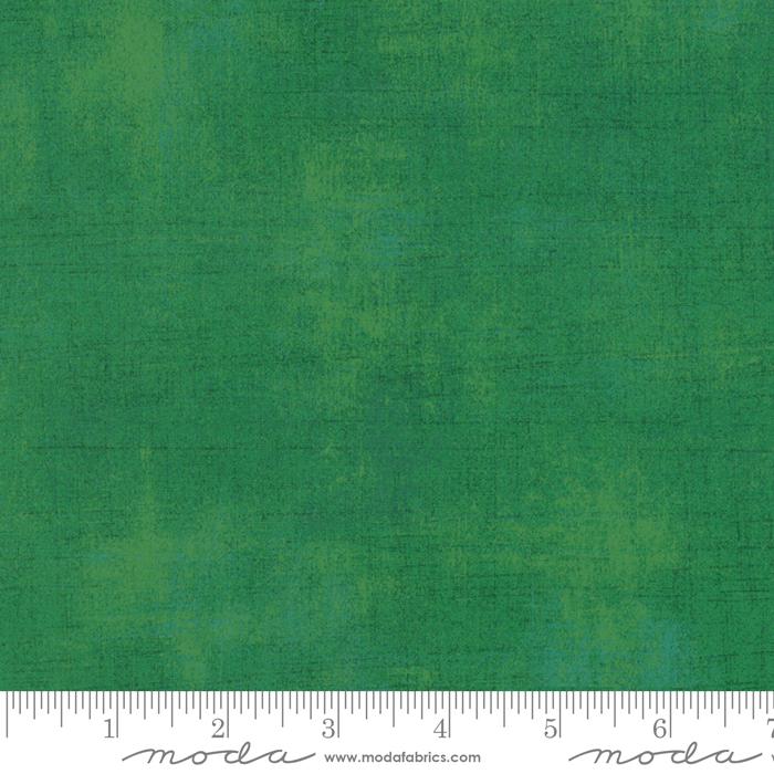Moda Grunge Basics quilting cotton in Kelly Green