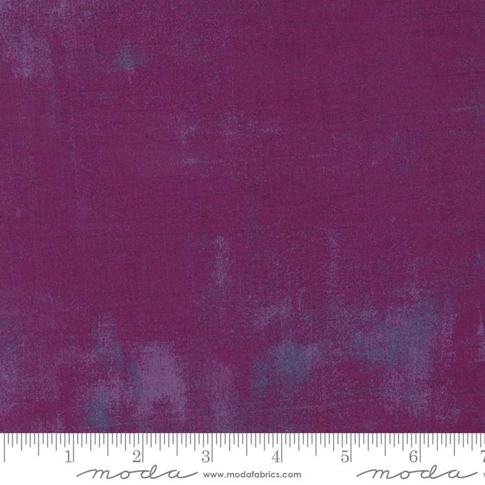 Moda Grunge Basics quilting cotton in Plum purple