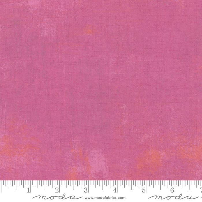 Moda Grunge Basics quilting cotton blender fabric in Rose
