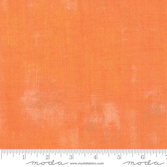 Orange Grunge Basics Clementine 44"/45" Per Yard Moda Fabrics & Supplies
