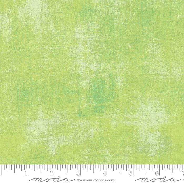 Moda Grunge Basics quilting cotton blender fabric in Key Lime