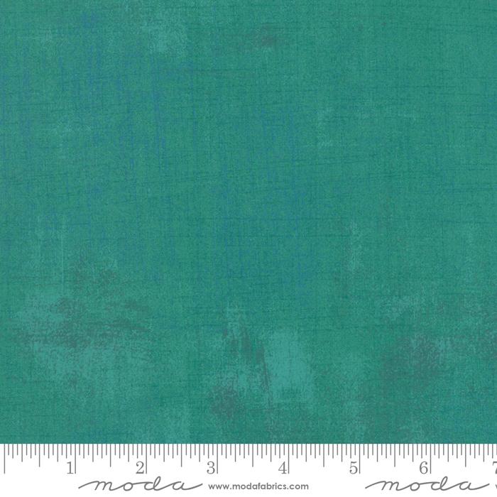 Green Turquoise Grunge Basics Jade 44"/45" Per Yard Moda Fabrics & Supplies