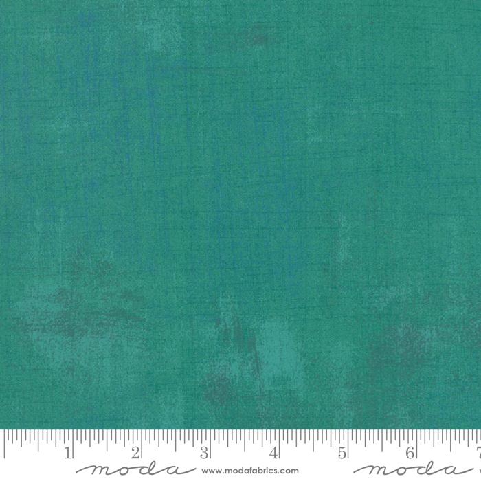 Moda Grunge Basics quilting cotton in Jade green