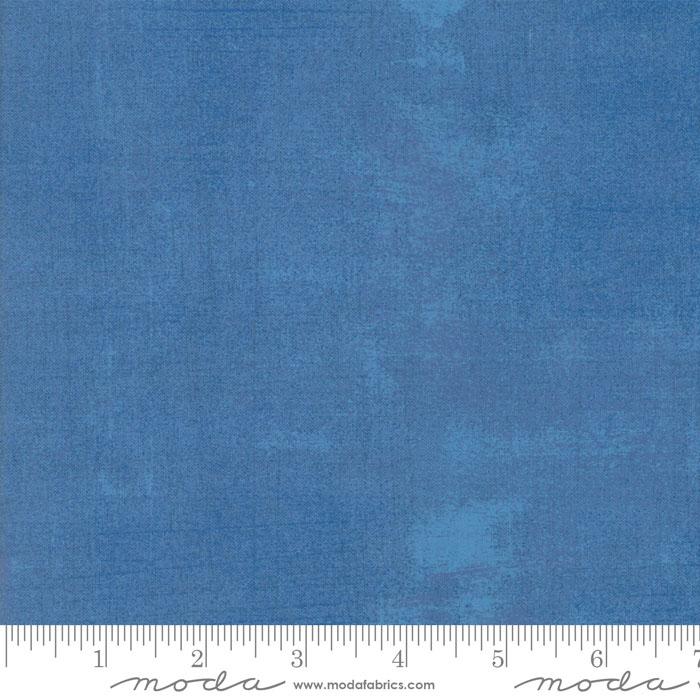 Blue Grunge Basics Delft 44"/45" Per Yard Moda Fabrics & Supplies