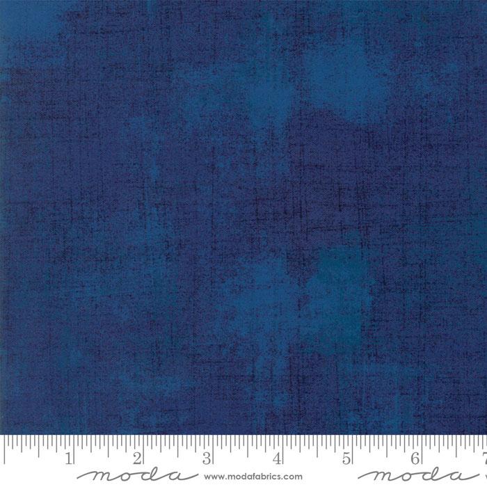 Blue Grunge Basics Regatta 44"/45" Per Yard Moda Fabrics & Supplies