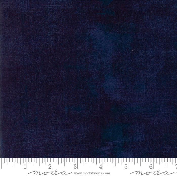 Blue Grunge Basics Peacoat 44"/45" Per Yard Moda Fabrics & Supplies
