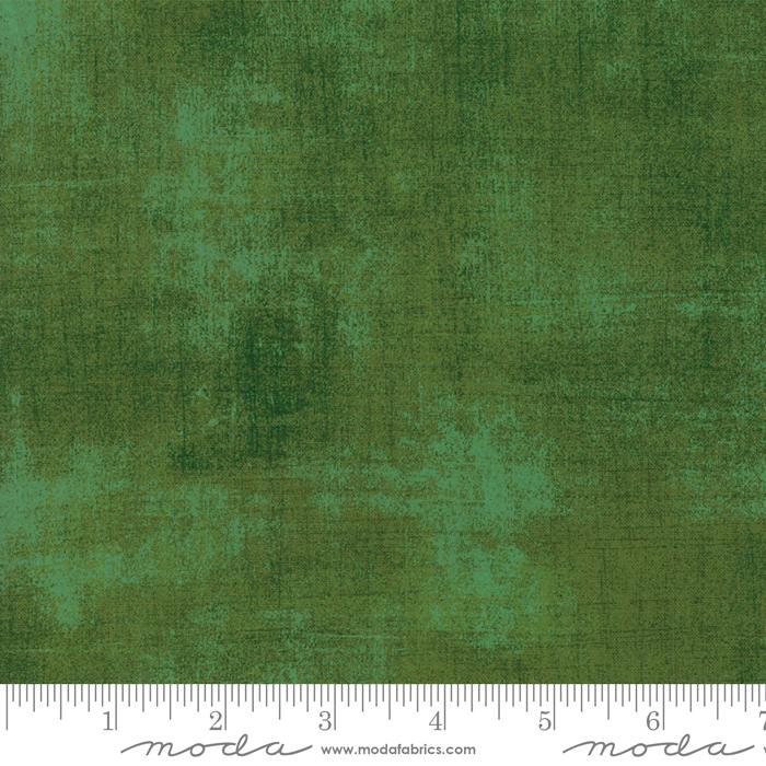 Green Grunge Basics Pine - 44/45" Per Yard Moda Fabrics & Supplies