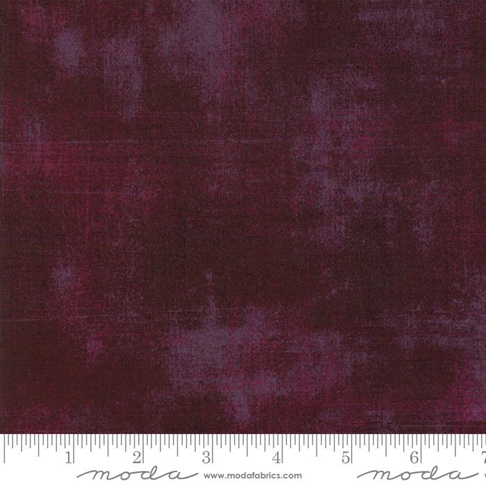 Purple Grunge Basics Fig Burgundy 44"/45" Per Yard Moda Fabrics & Supplies