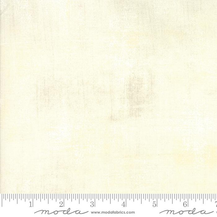 Moda Grunge Basics quilting cotton blender fabric in Winter White