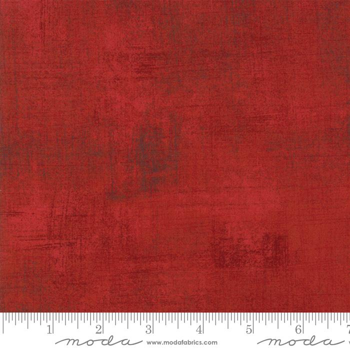 Moda Grunge Basics quilting cotton blender fabric in Winter Cherry