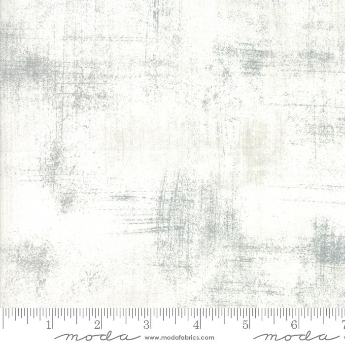 White Grunge Basics Metropolis Fog 44"/45" Per Yard Moda Fabrics & Supplies