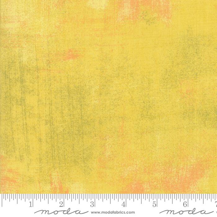Yellow Grunge Basics Curry 44"/45" Per Yard Moda Fabrics & Supplies