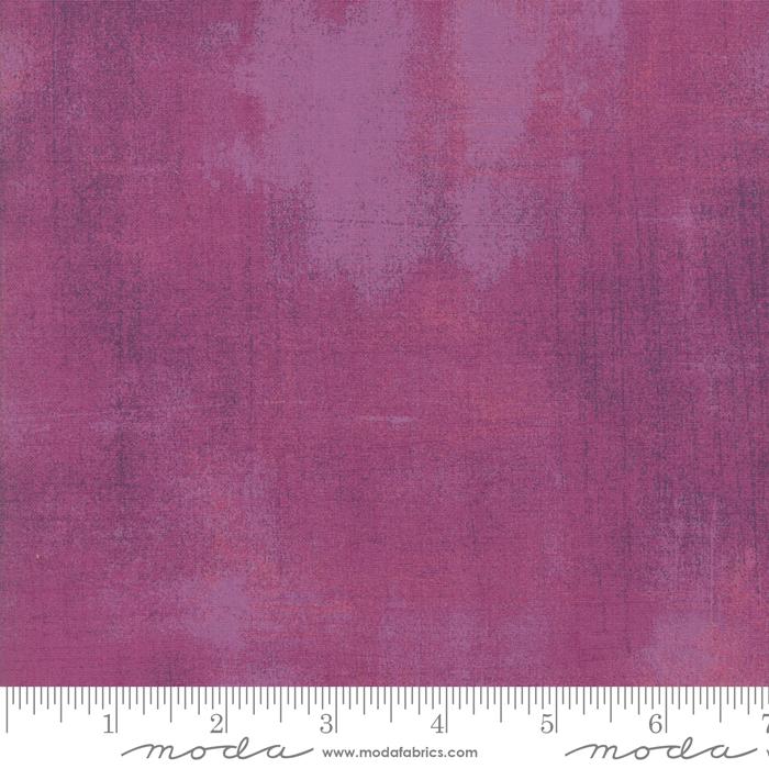 Purple Grunge Basics Berry Pie 44"/45" Per Yard Moda Fabrics & Supplies