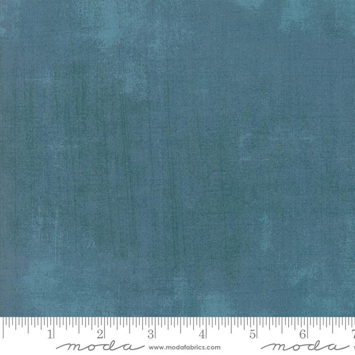 Blue Turquois Grunge Basics Cabana - 44/45" Per Yard Moda Fabrics & Supplies