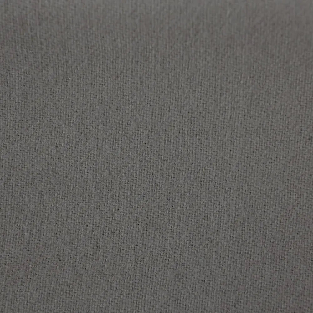 LN04 - Grey Flannel Merino Wool Fabric WonderFil USA
