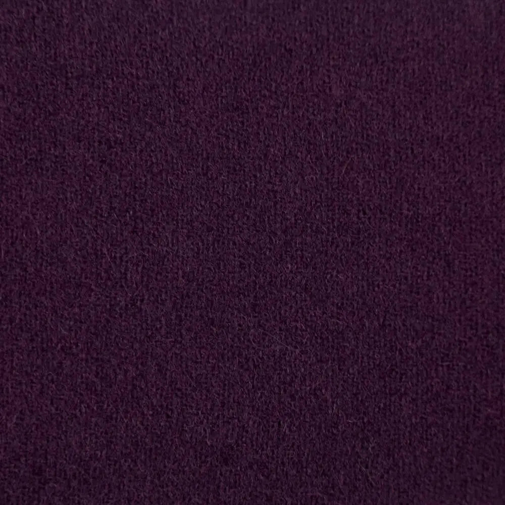 LN39 - Eggplant Merino Wool Fabric WonderFil USA