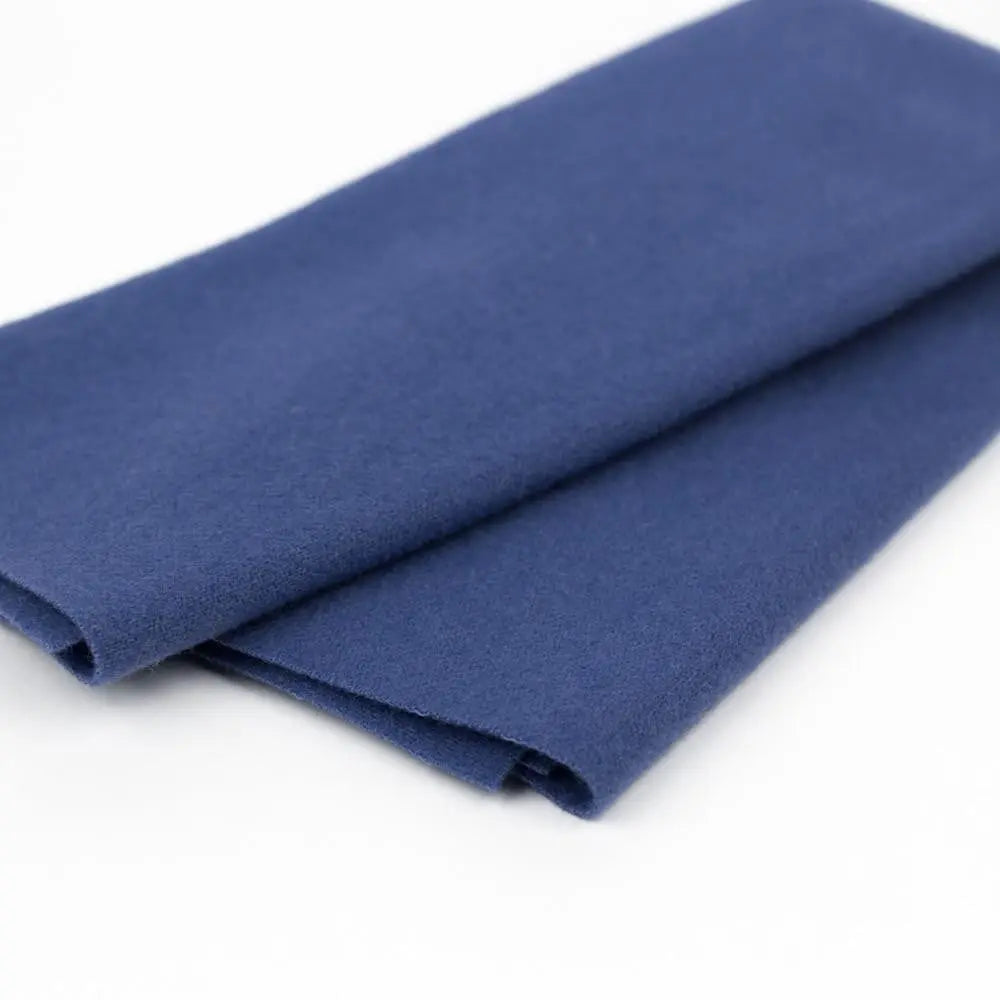 LN57 - Larkspur Blue Merino Wool Fabric WonderFil USA