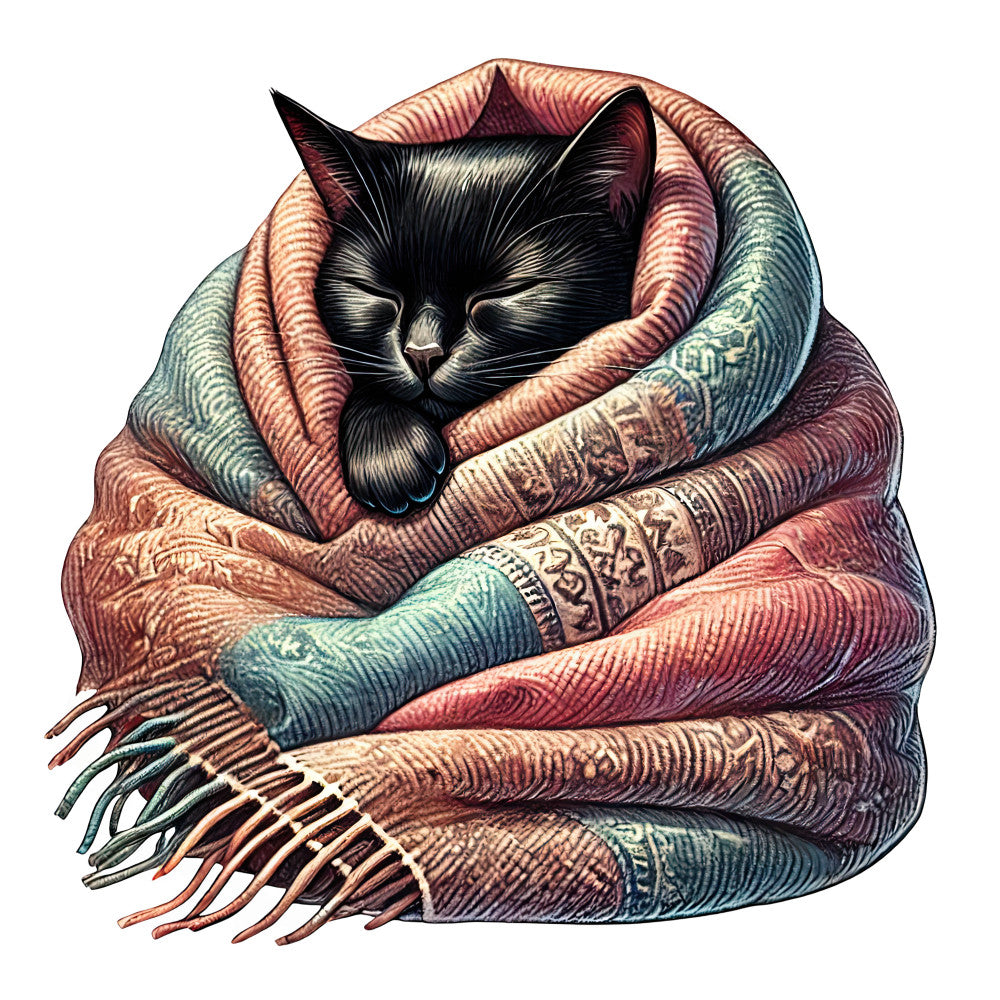 Lazy Cats Fabric Panel 16 QuiltingFabricPanels