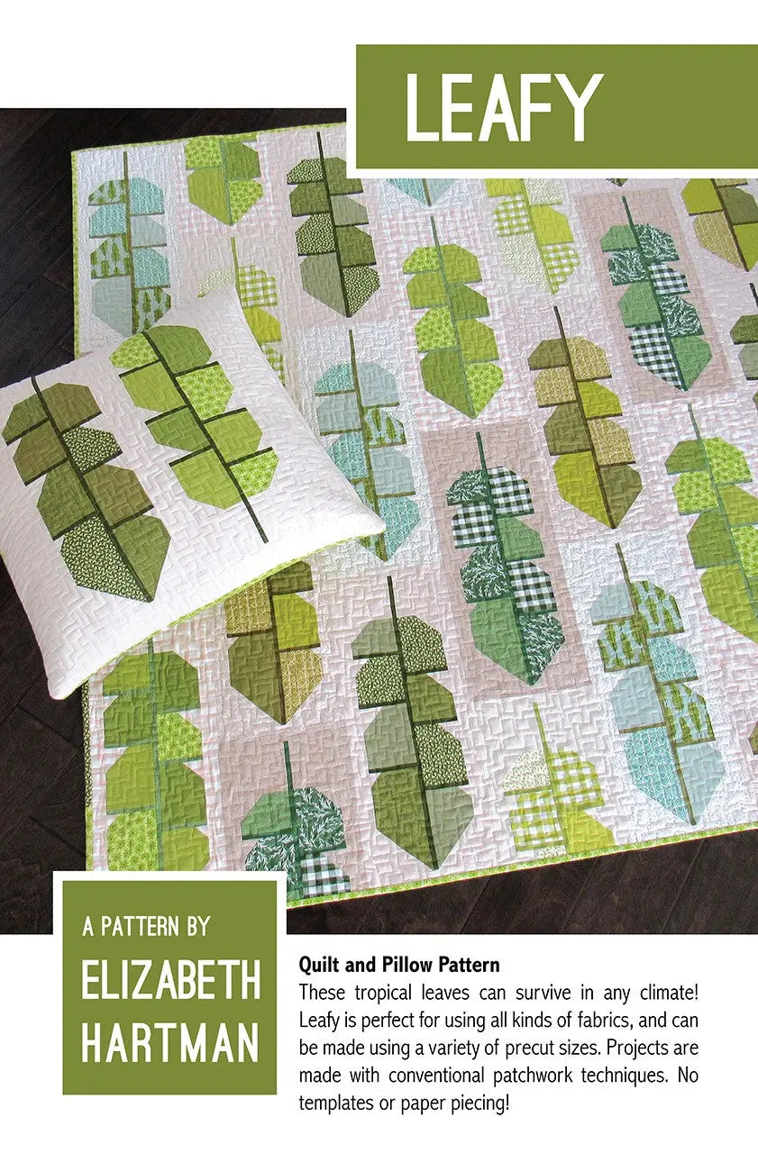 Leafy Quilt - Linda's Electric Quilters