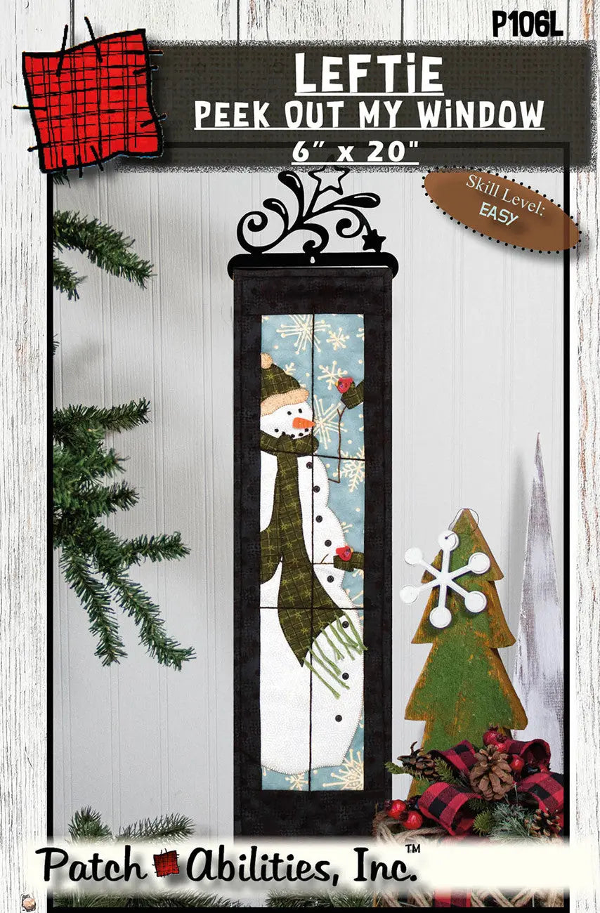 Leftie - Snowman - Linda's Electric Quilters