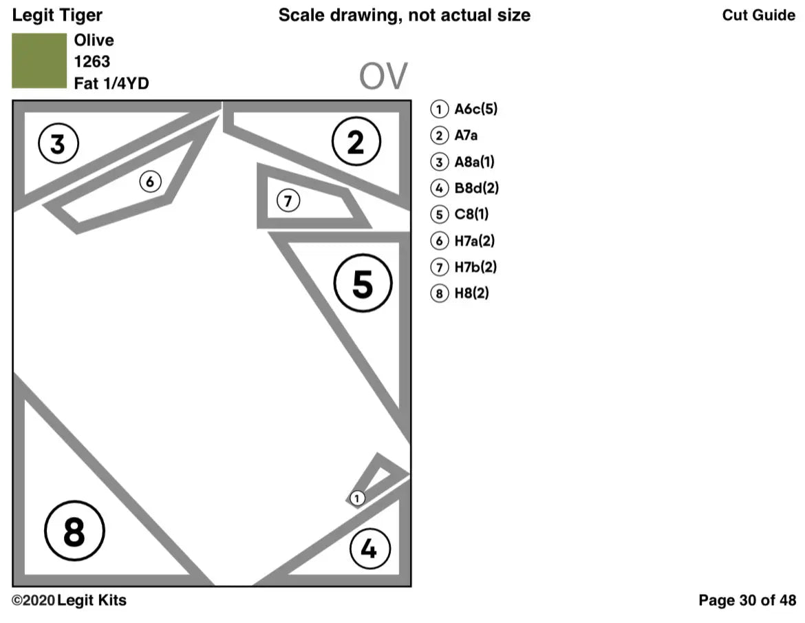 Legit Tiger Pattern Legit Kits