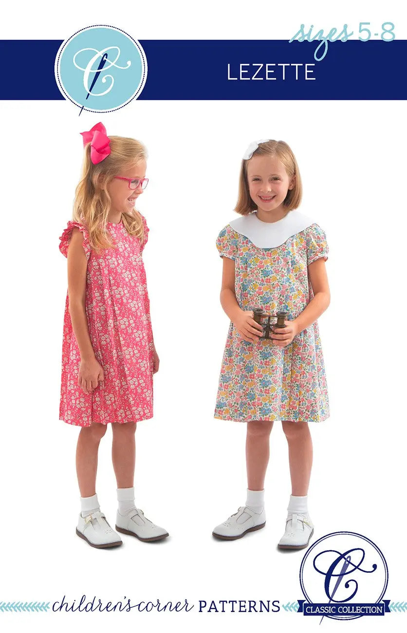 Lezette Sizes 5-8 - Linda's Electric Quilters