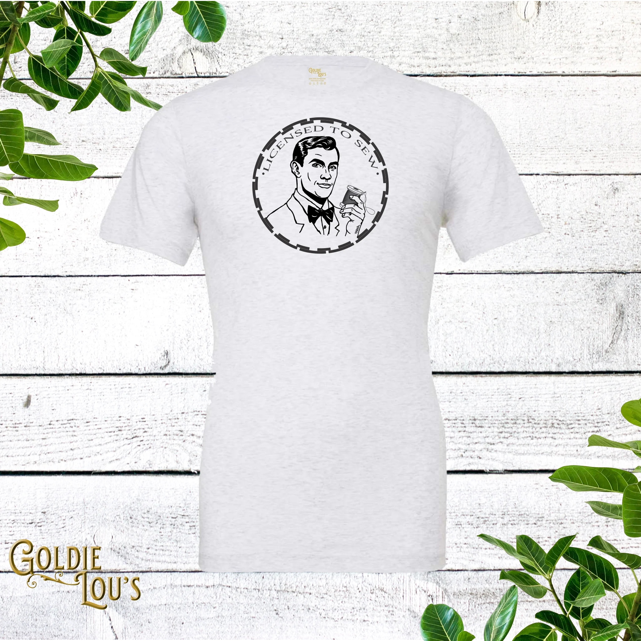 Licensed to Sew Quilting T-shirt