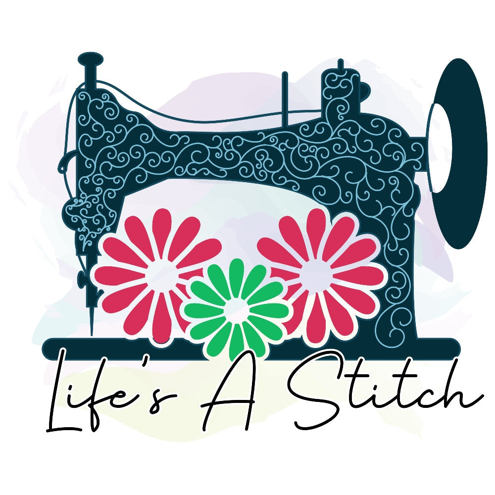 Life's A Stitch Fabric Panel QuiltingFabricPanels