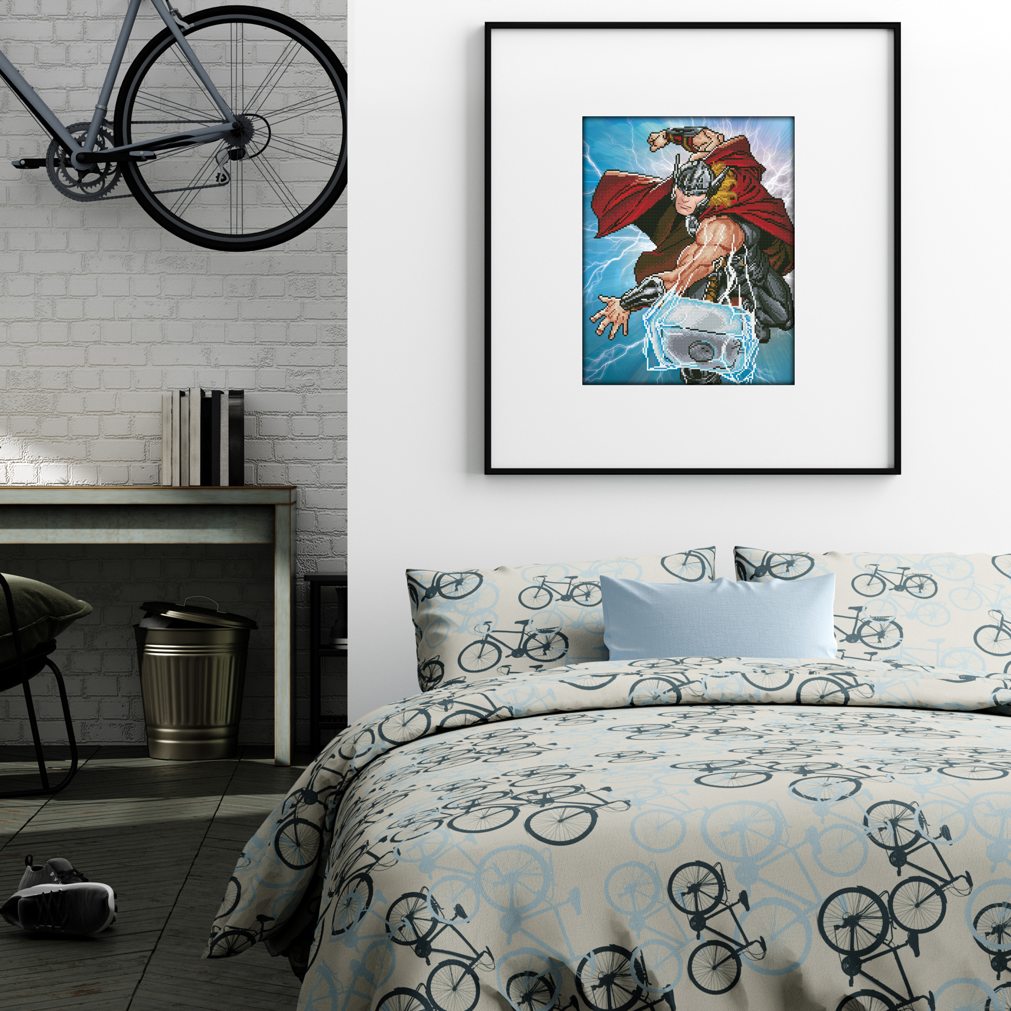 Diamond Dotz Thor Strikes - 16.5" x 20.9"