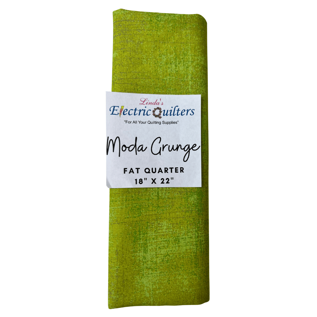 Lime Punch 412 Moda Grunge - Fat Quarter - Linda's Electric Quilters