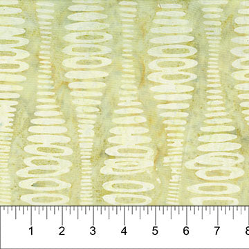 Lime Ripple Stripe Abstract Bubble Pop 83702-30 Cotton 44”/45” Fabric Per Yard