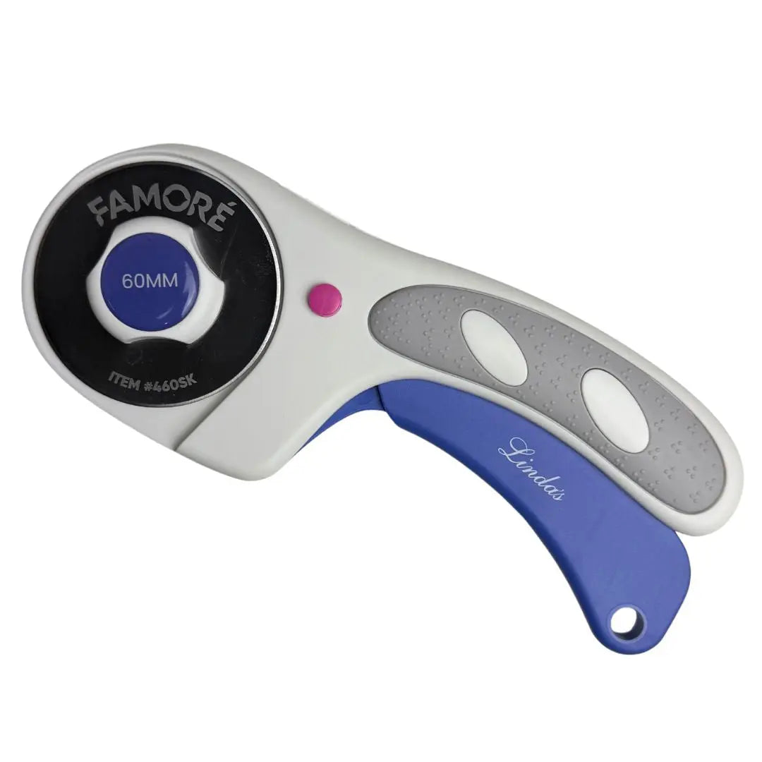 Linda's 60mm Ergonomic Rotary Cutter Famore