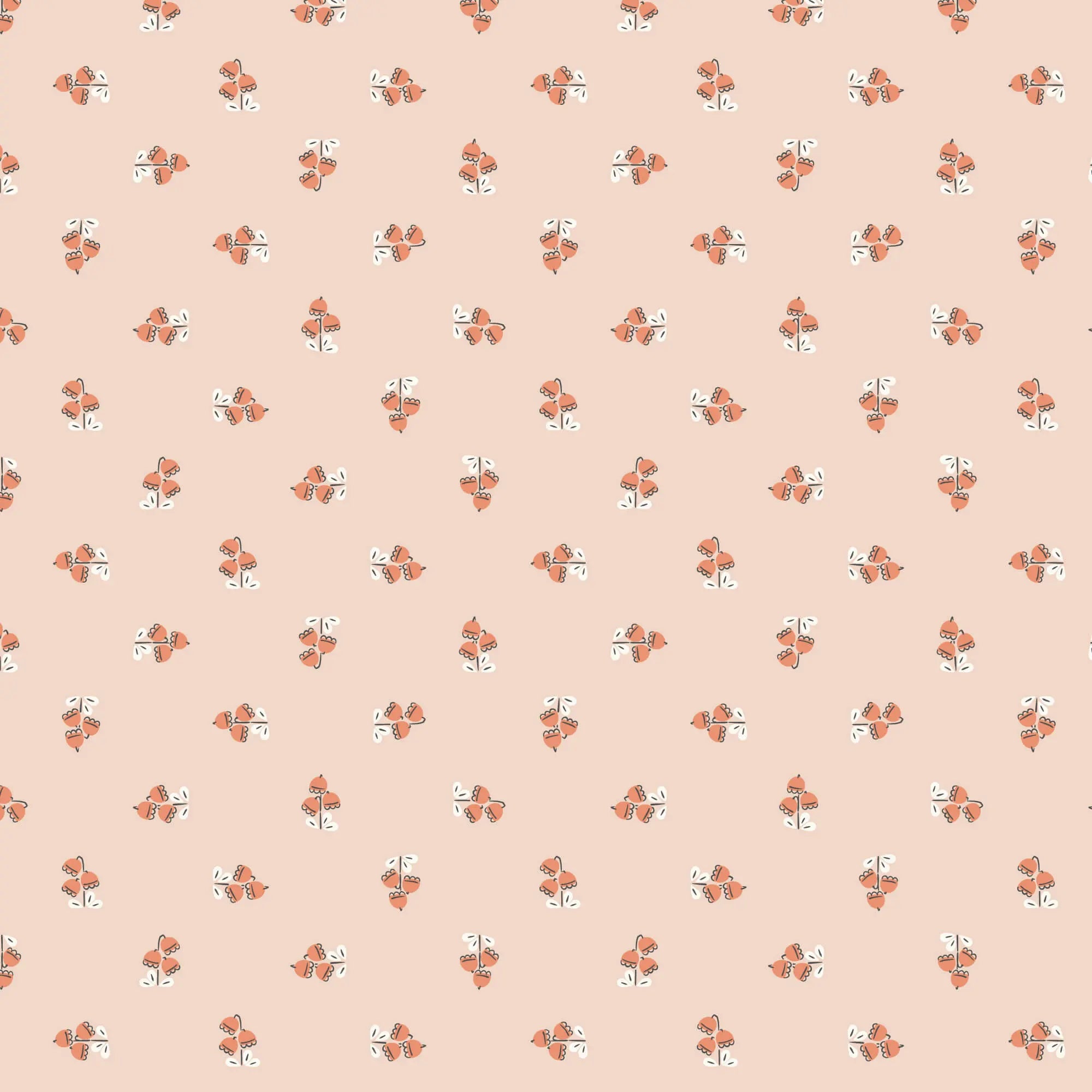 Little Bo - Lily of the Valley 44" / 45" Fabric Per Yard The Fabric Company