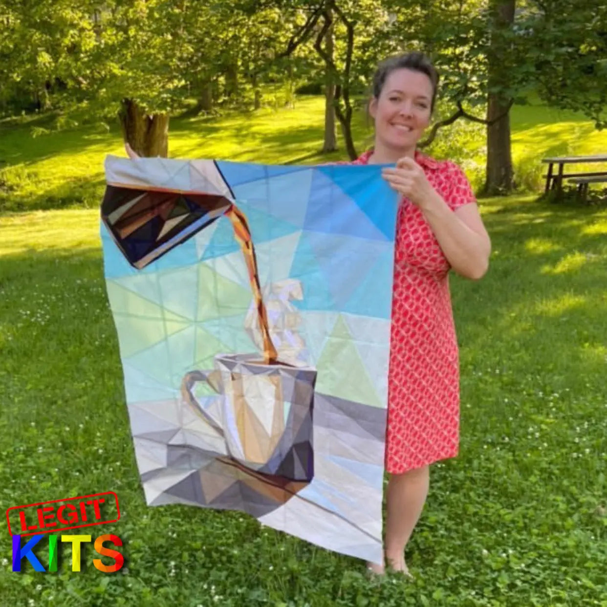 Little Coffee Quilt  Kit Legit Kits