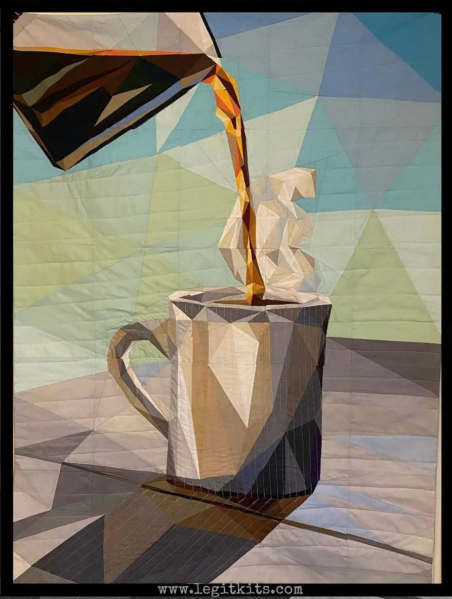 Little Coffee Quilt  Kit Legit Kits