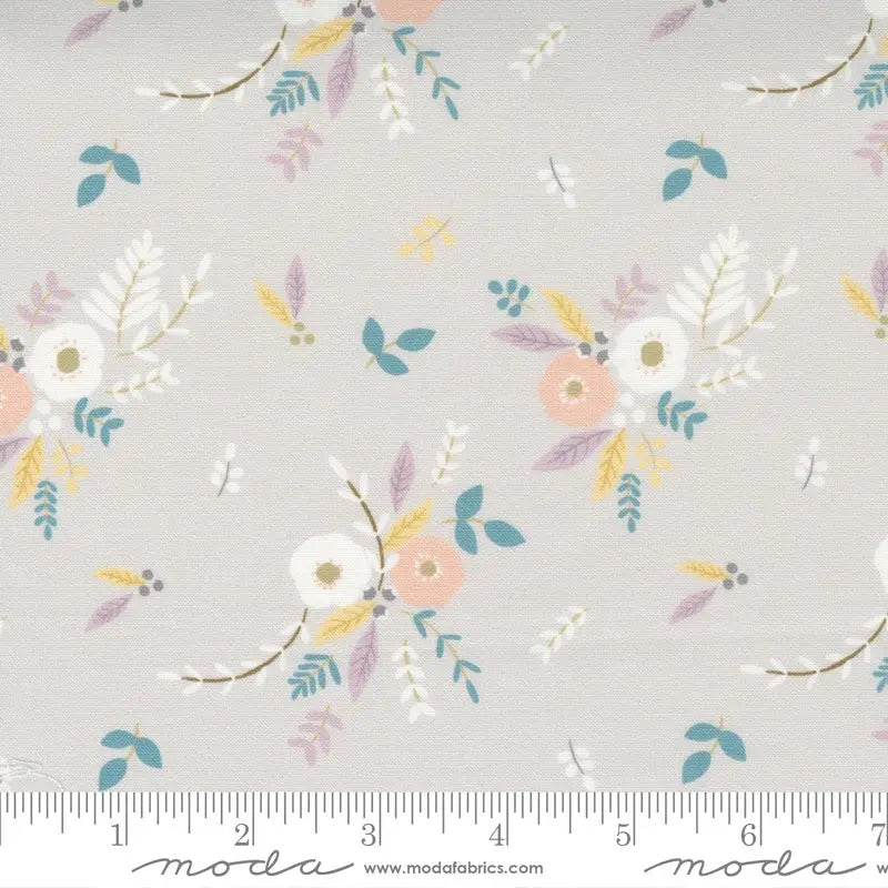 Little Ducklings Warm Grey 44"/45" Fabric Per Yard Moda Fabrics & Supplies