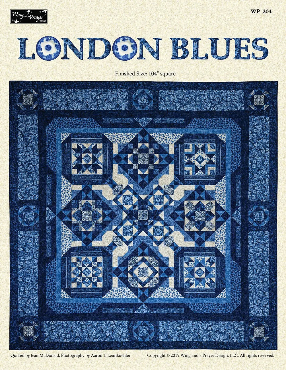 London Blues - Linda's Electric Quilters