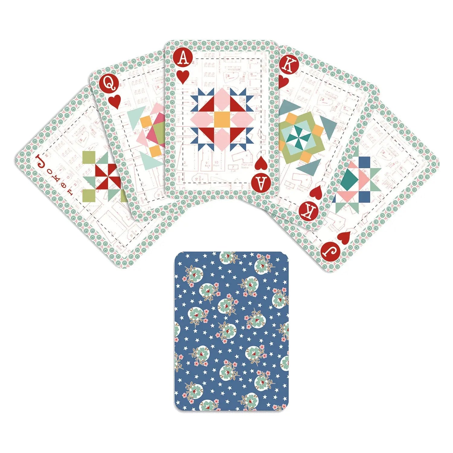 Lori Holt Home Town Playing Cards - Linda's Electric Quilters