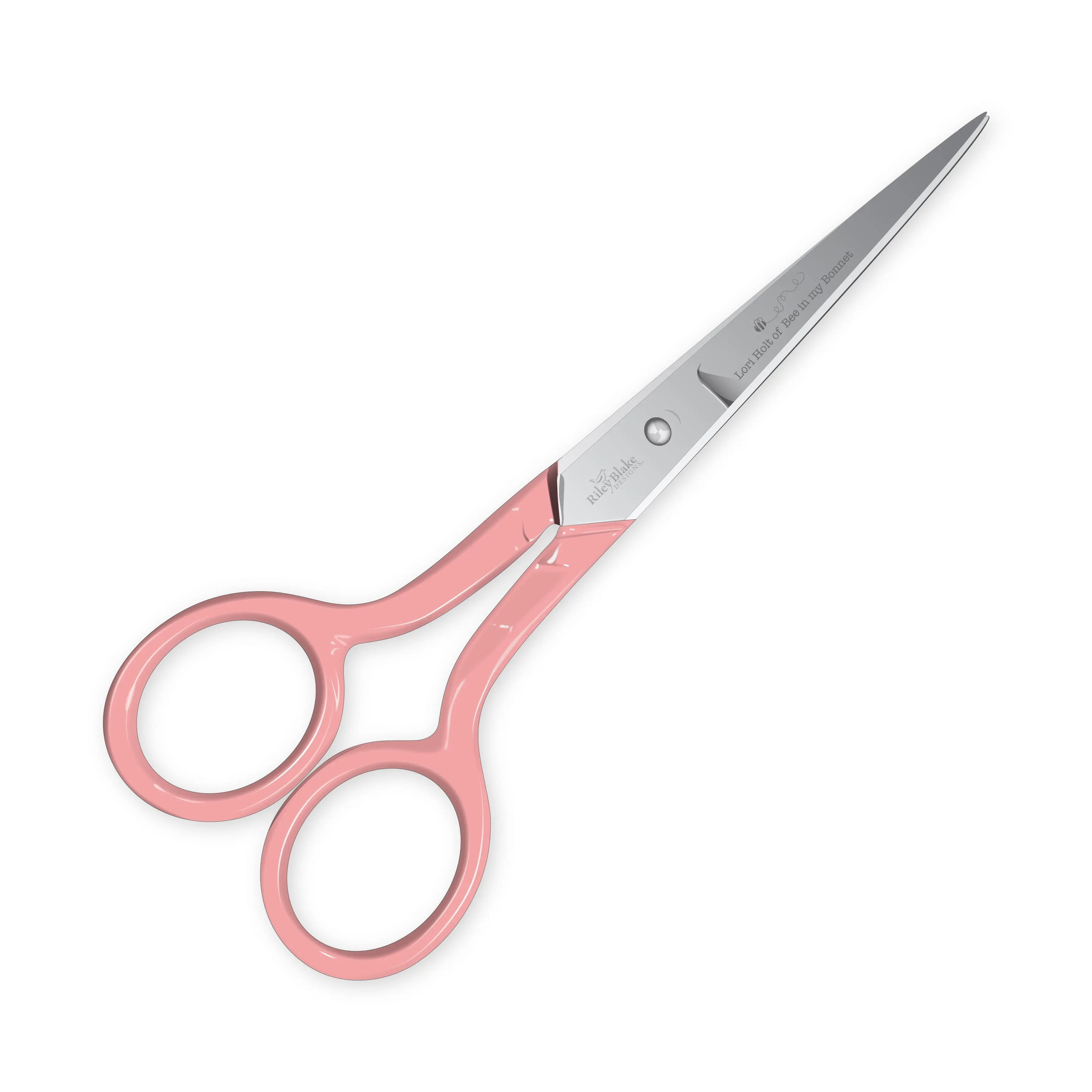 Lori Holt Honey Bee 5in Scissors Coral - Linda's Electric Quilters