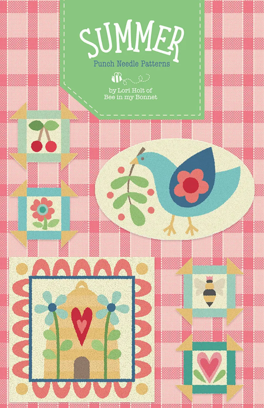 Lori Holt Summer Punch Needle Pattern - Linda's Electric Quilters
