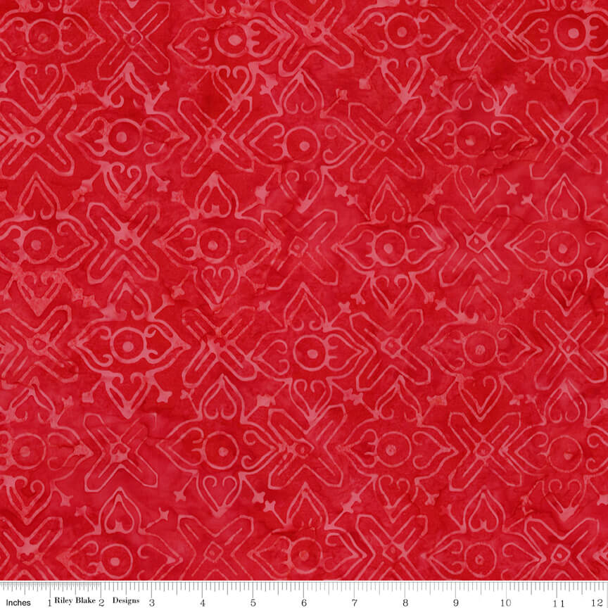 Love Punch Batiks - Currant 44"/45" Fabric Per Yard