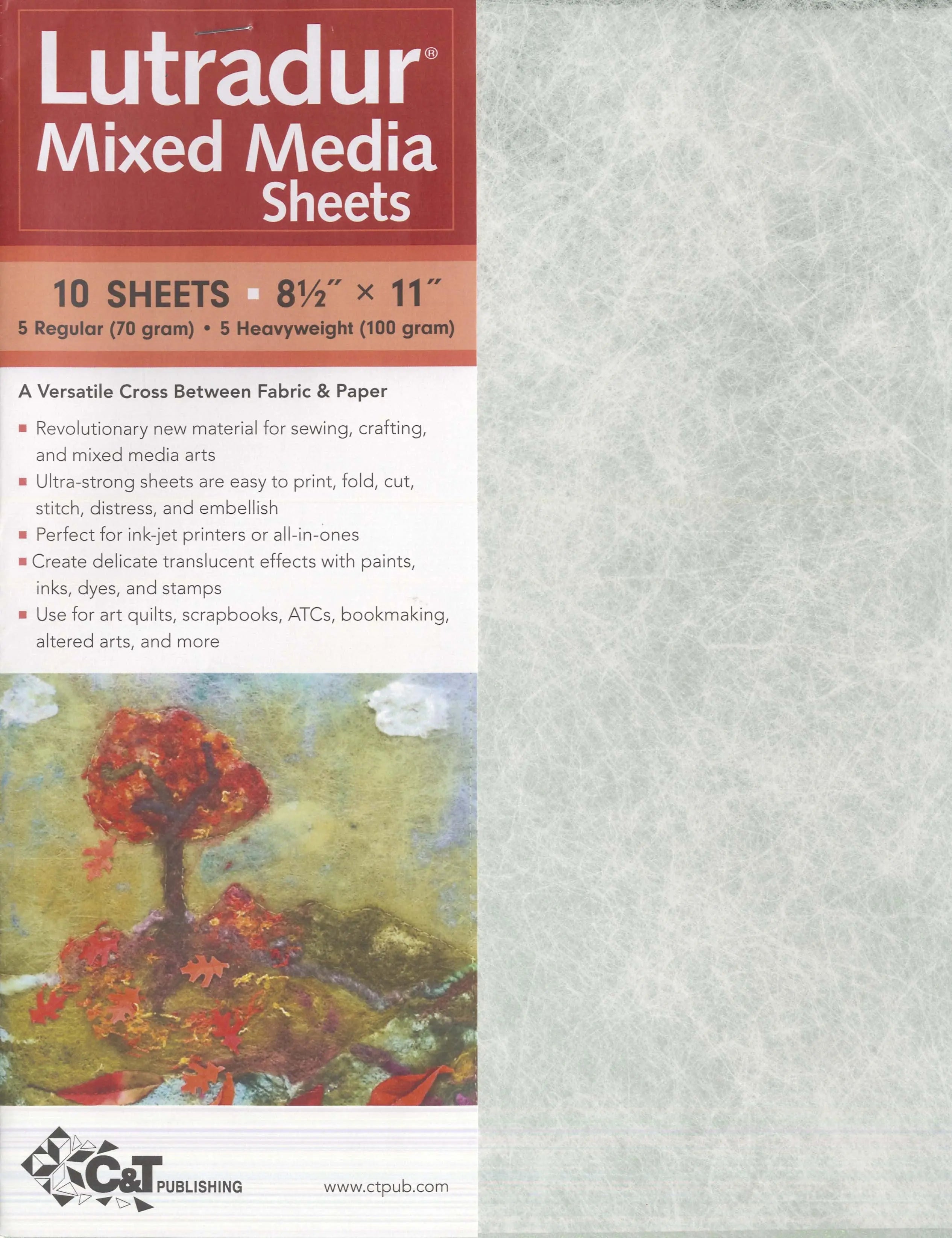 Lutradur Mixed Media Sheets - Linda's Electric Quilters