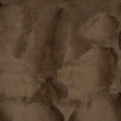 Luxe Cuddle Hide Truffle Fabric per yard - Linda's Electric Quilters