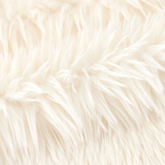 Luxe Cuddle Dreamy Ivory 58"/60" Fabric per yard