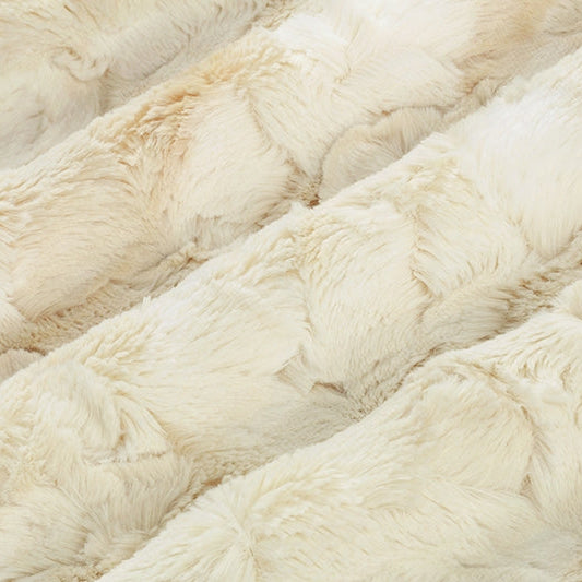 Creme Luxe Cuddle Galaxy 58/60" Fabric Per Yard