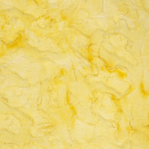Lemon Drop Luxe Cuddle Galaxy 58/60" Fabric Per Yard