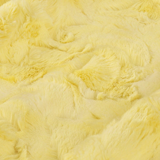 Lemon Drop Luxe Cuddle Galaxy 58/60" Fabric Per Yard