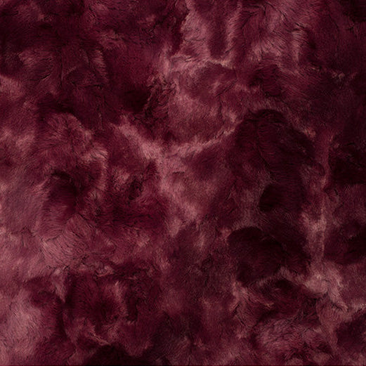 Merlot Luxe Cuddle Galaxy 58/60" Fabric Per Yard