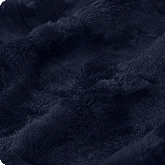 Navy Luxe Cuddle Luna 58/60" Fabric Per Yard