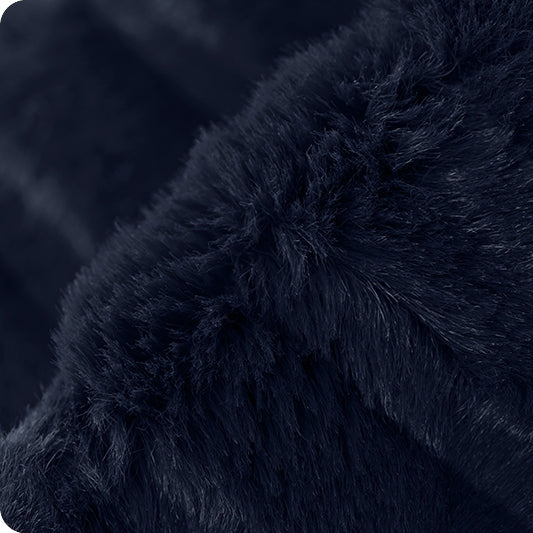 Navy Luxe Cuddle Luna 58/60" Fabric Per Yard